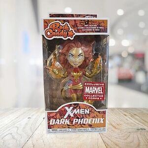 Marvel X-Men Dark Phoenix Rock Candy Vinyl Figure Funko Exclusive New